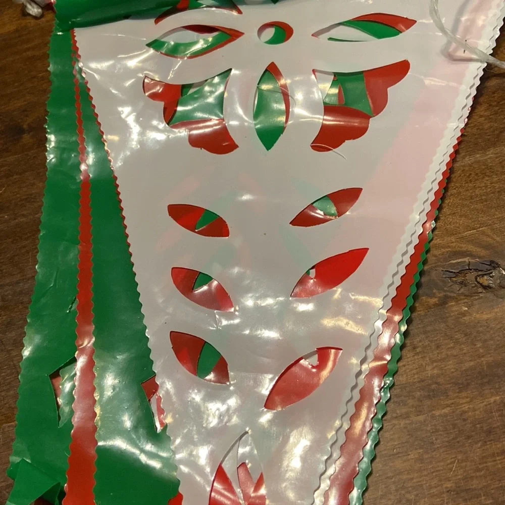 Vinyl Christmas Banner NWOT